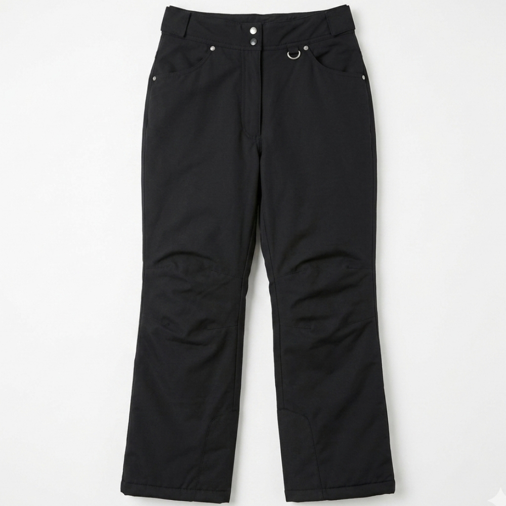 Slalom Women's Black Snowpants Size Small #74